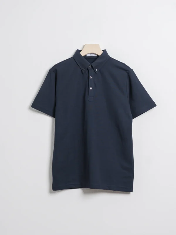 Zane Polo Tee - Navy Blue